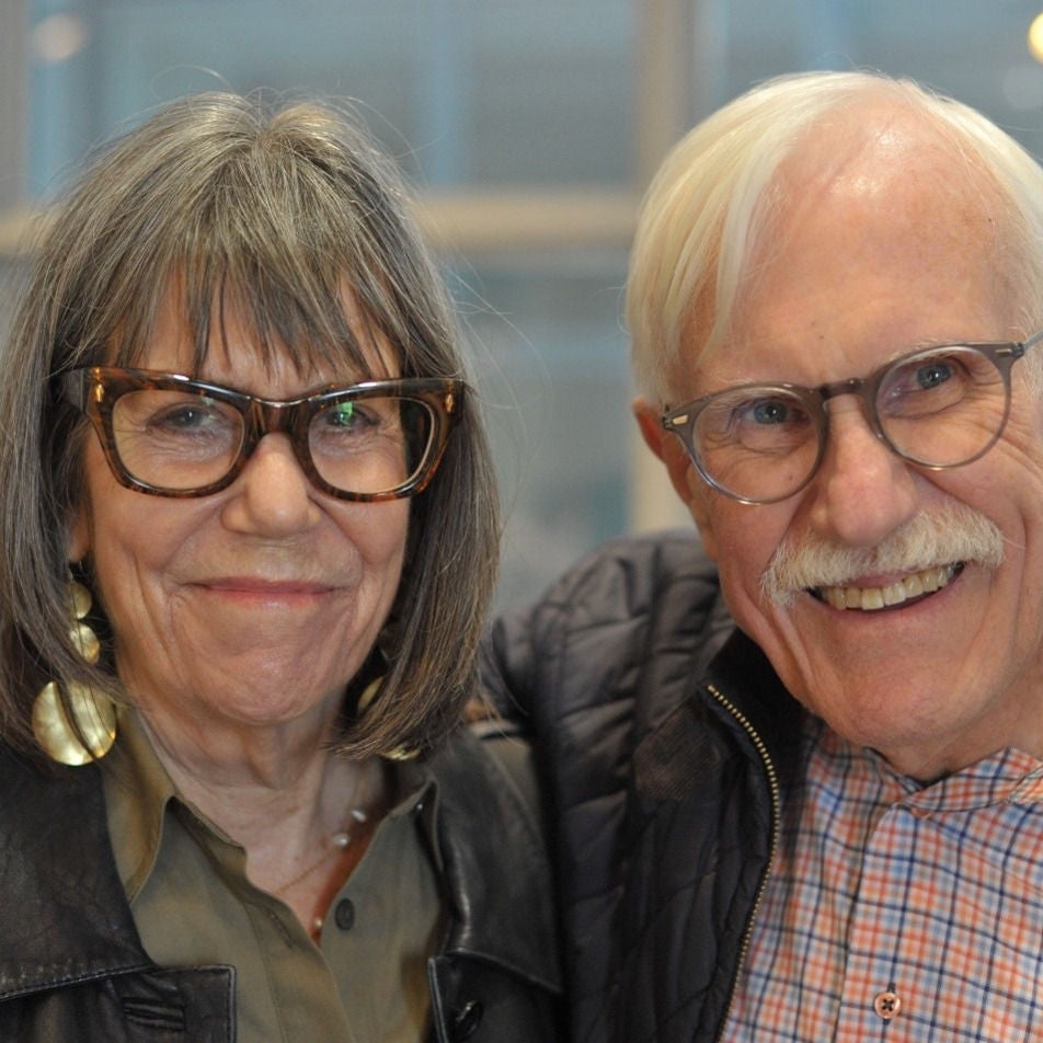 A photo of robin and John.